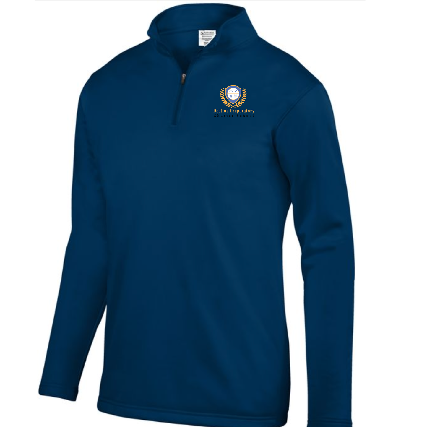 Augusta Sportswear Men's Wicking Fleece Quarter-Zip Pullover