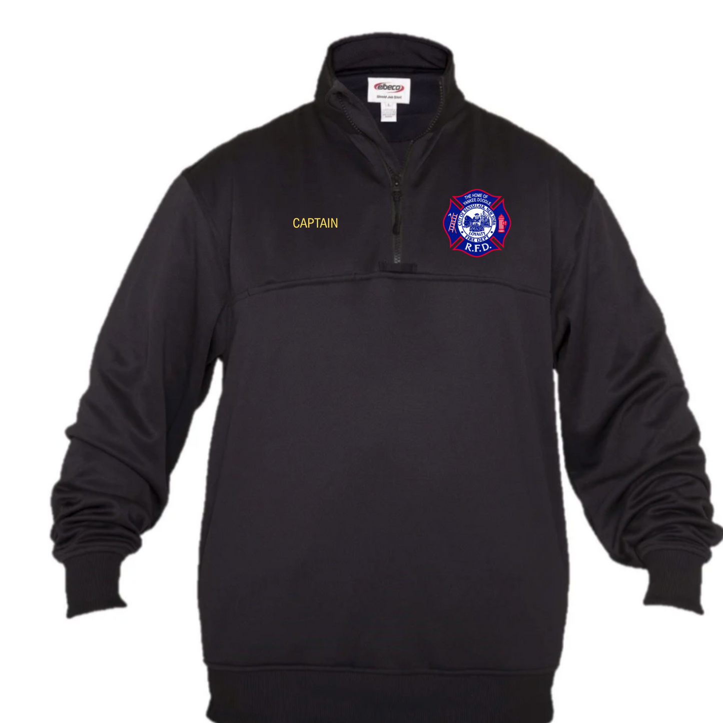 Elbeco Performance Quarter Zip Job Shirt-Captain
