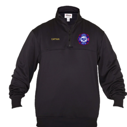 Elbeco Performance Quarter Zip Job Shirt-Captain