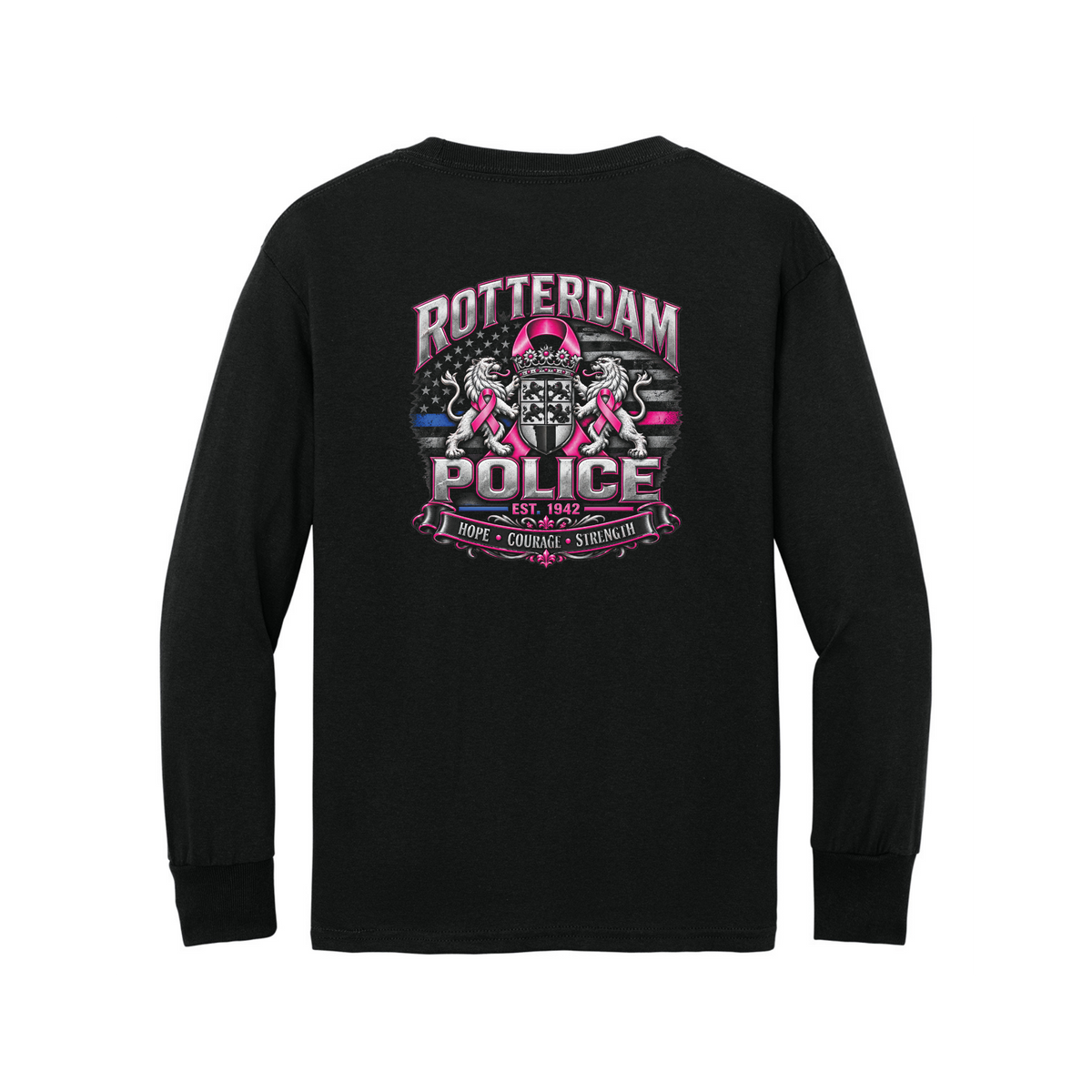 Port & Co Youth Core Cotton Long Sleeve T-Shirt
