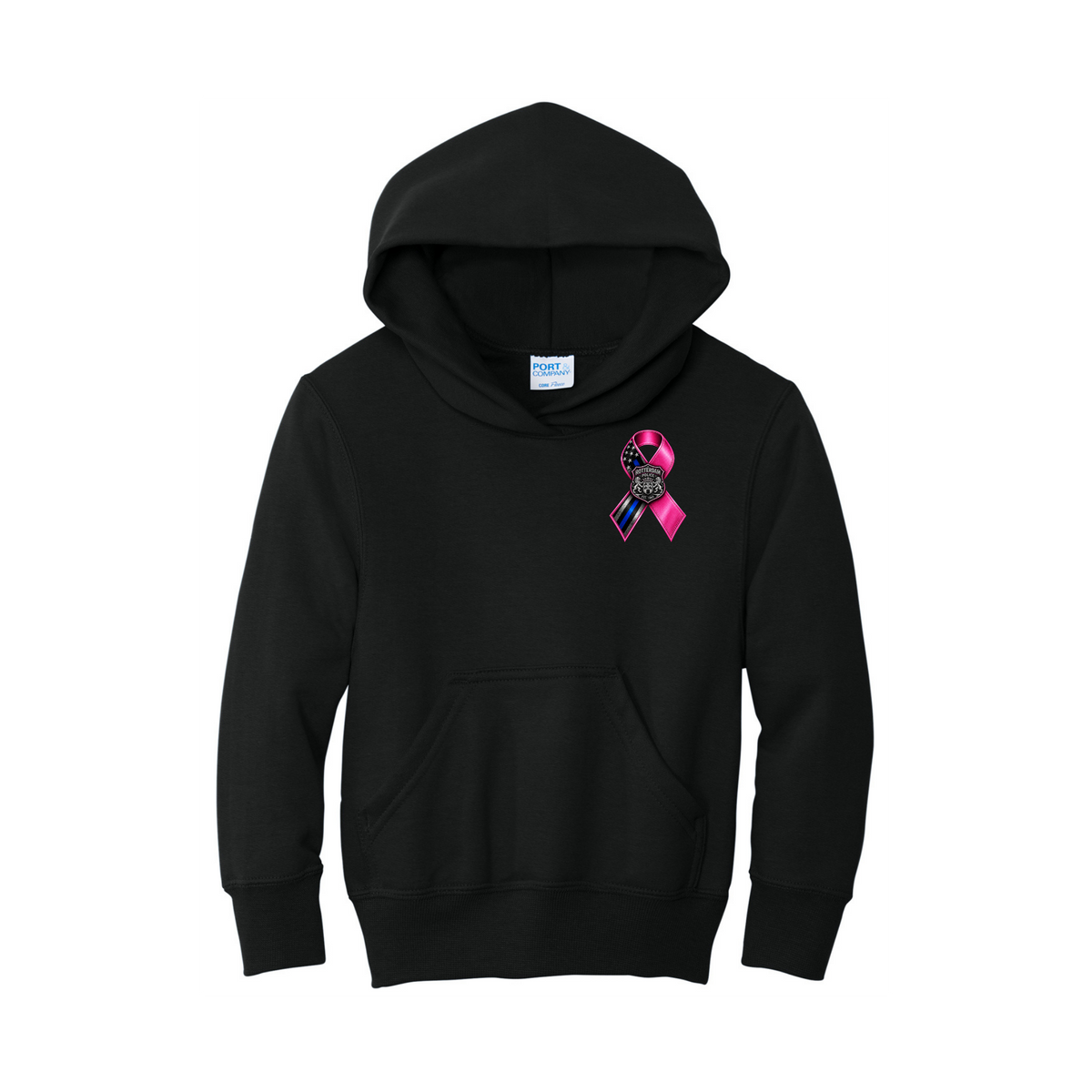Port & Co Youth Core Fleece Hoodie
