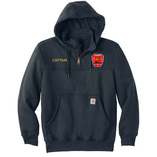 Carhartt Rain Defender 1/4 Zip Hoodie-Captain South End City Scape