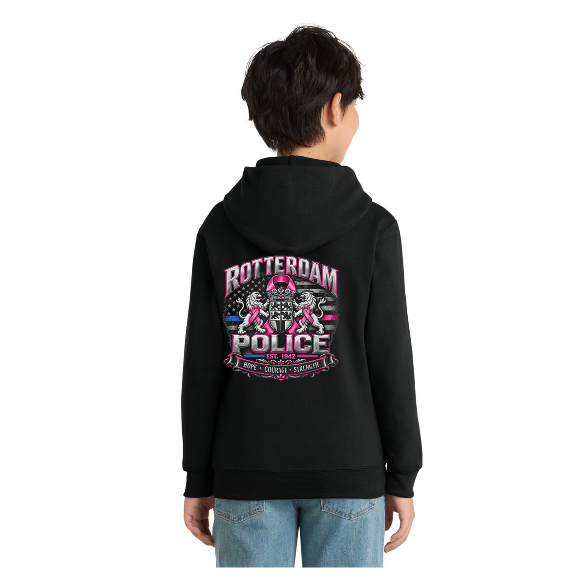 Port & Co Youth Core Fleece Hoodie