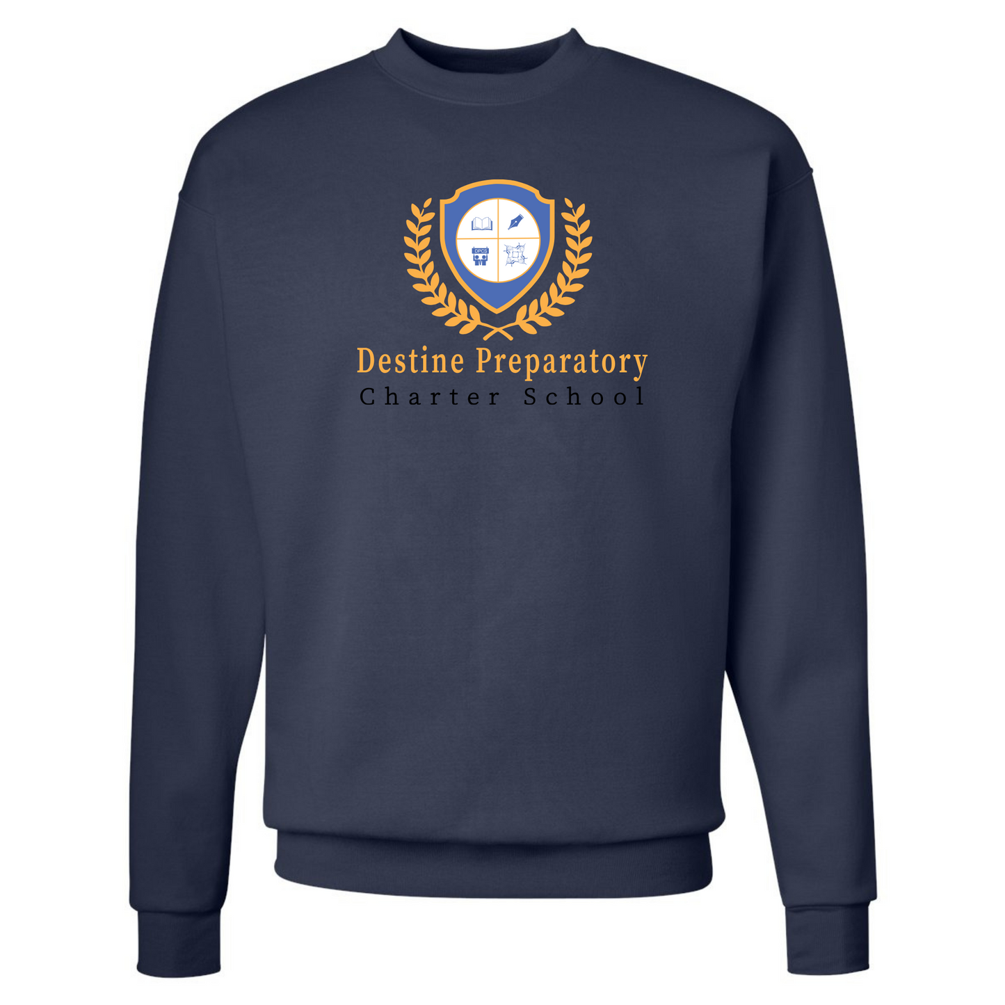 Hanes Unisex EcoSmart® Crewneck Sweatshirt