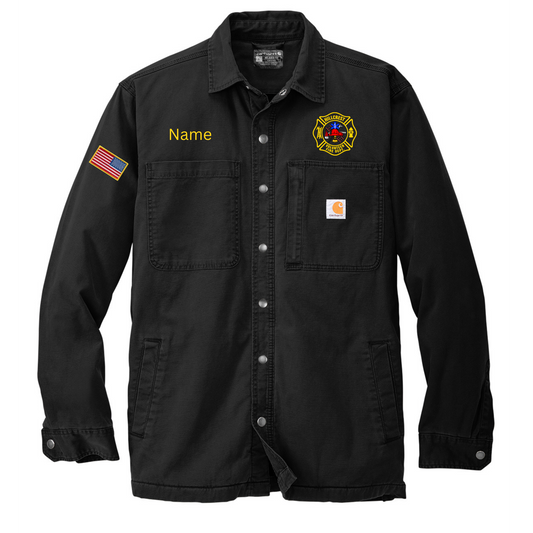 Carhartt Rugged Flex Fleece lined Shirt Jac