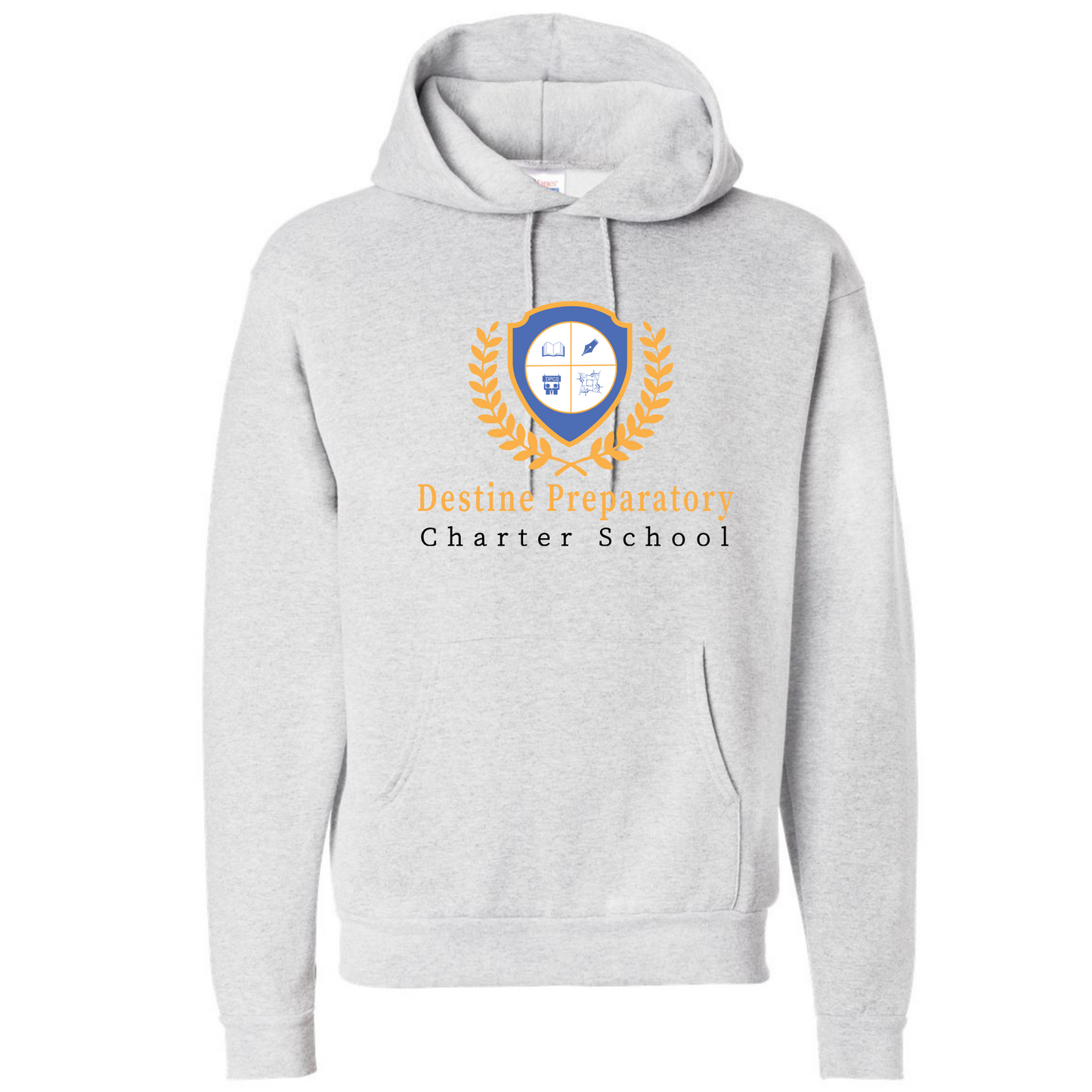 Unisex EcoSmart® Hanes Hooded Sweatshirt