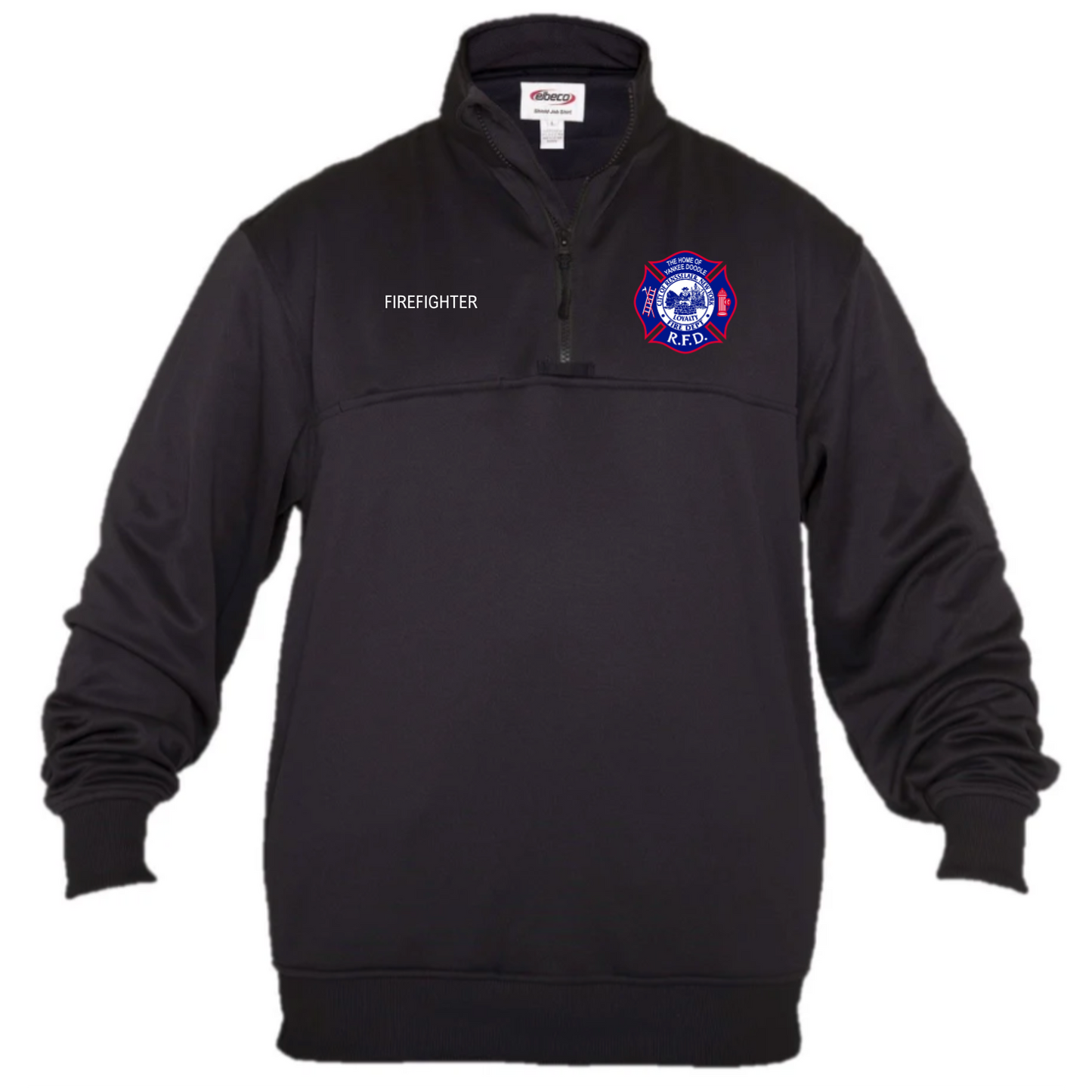 Elbeco Performance Quarter Zip Job Shirt-Firefighter
