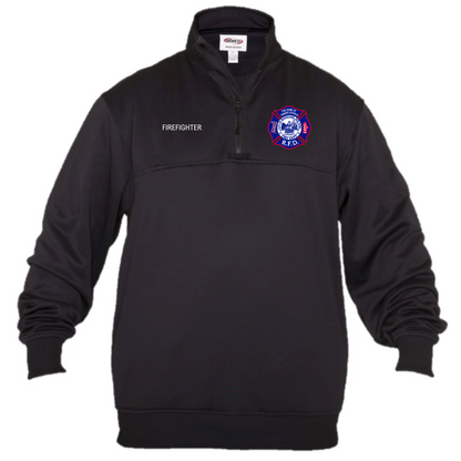 Elbeco Performance Quarter Zip Job Shirt-Firefighter