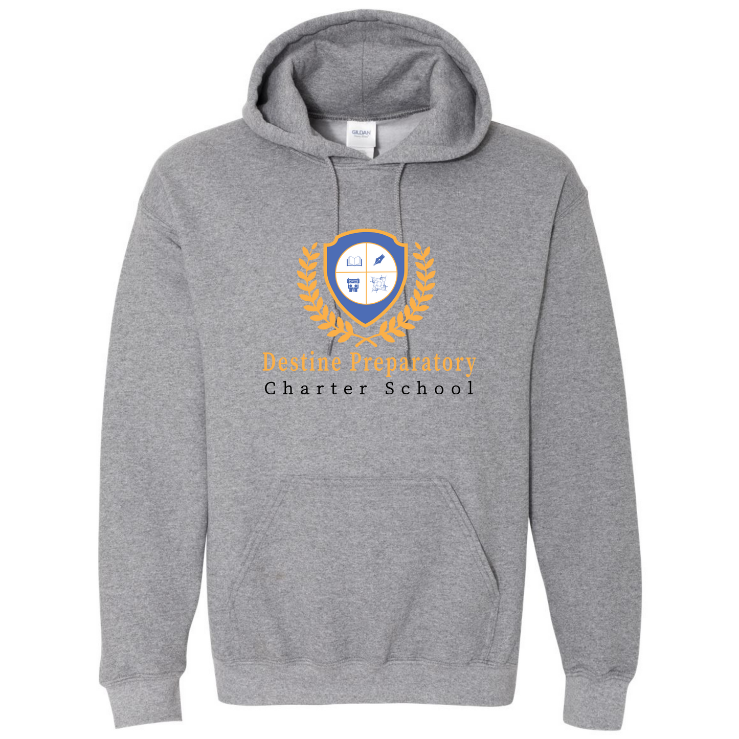 Unisex EcoSmart® Hanes Hooded Sweatshirt