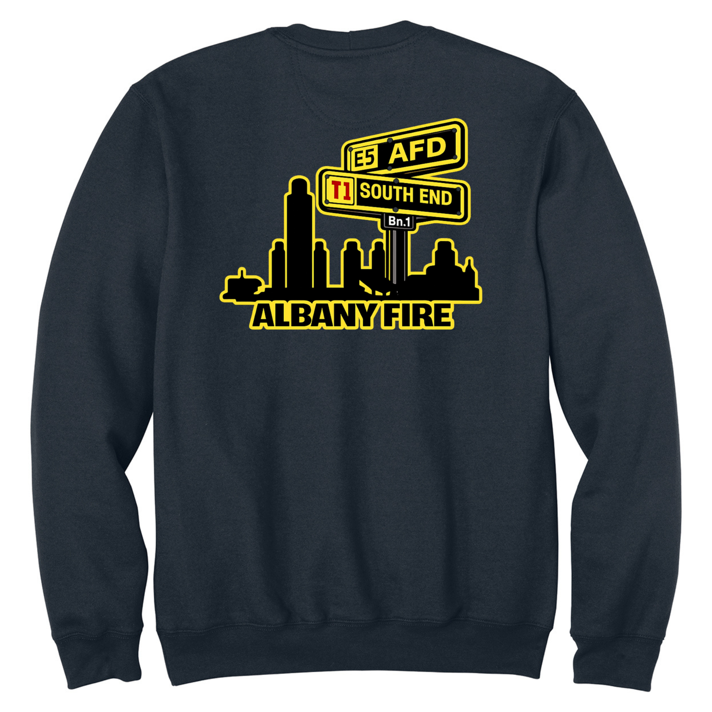 Carhartt Crewneck Sweatshirt-Captain South End City Scape