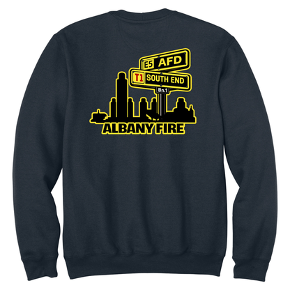 Carhartt Crewneck Sweatshirt-Captain South End City Scape