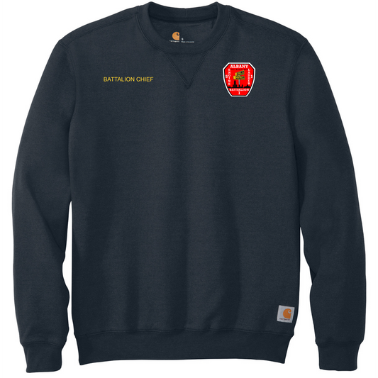 Carhartt Crewneck Sweatshirt-Battalion Chief South End City Scape