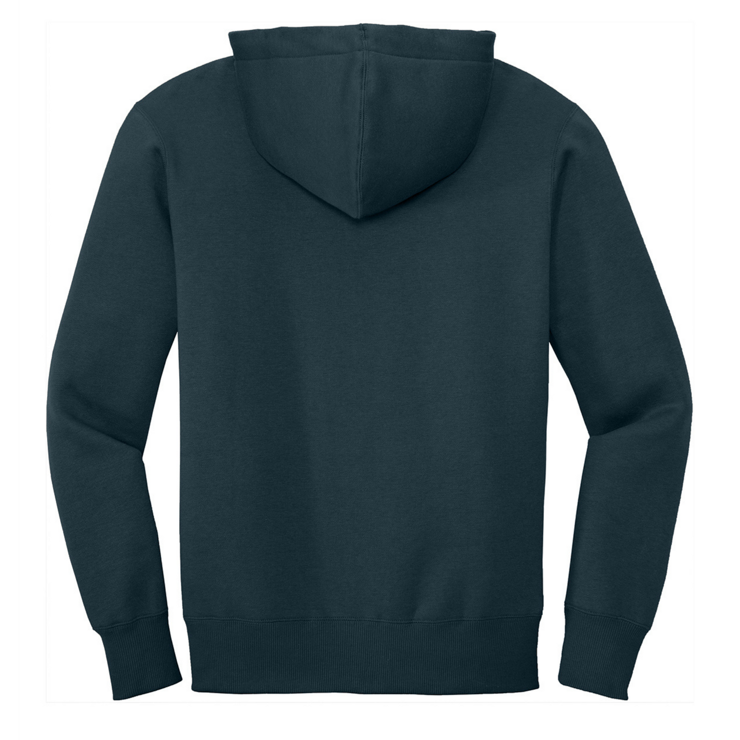 District Perfect Fleece Full Zip Hoodie With Name