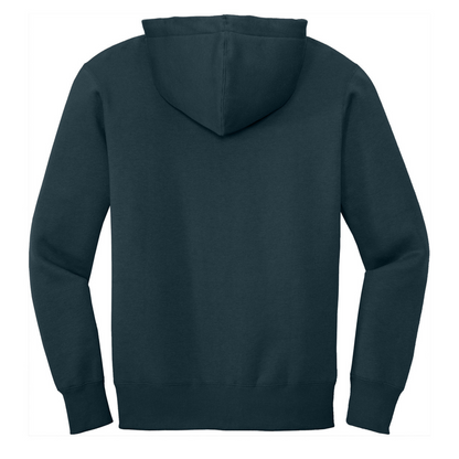District Perfect Fleece Full Zip Hoodie With Name