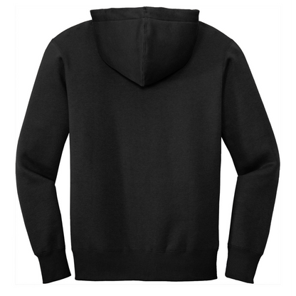 District Perfect Fleece Full Zip Hoodie With Name
