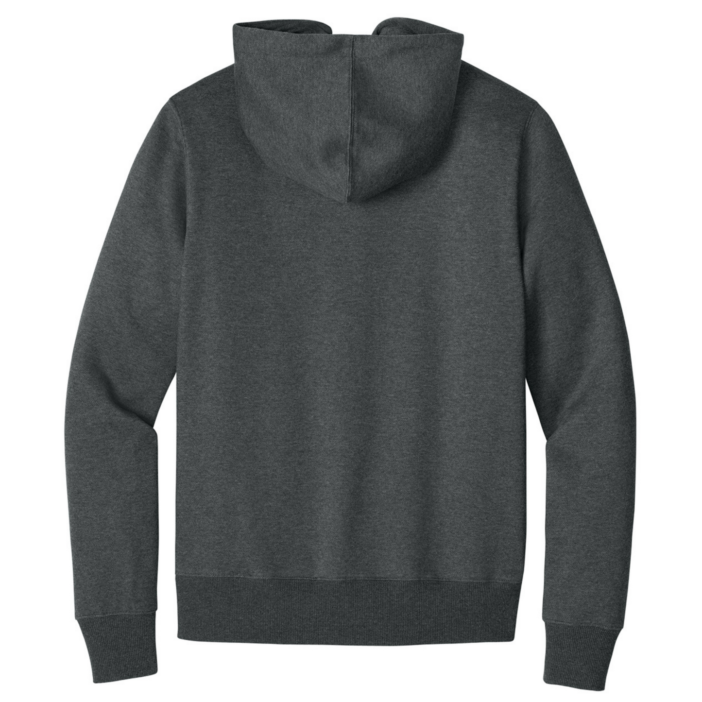 District Perfect Fleece Full Zip Hoodie, No Name