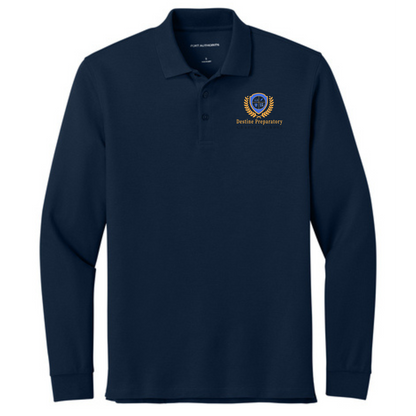 Port Authority Men's Signature Pique Long Sleeve Polo