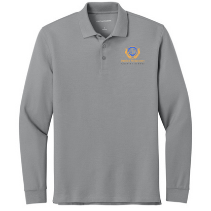 Port Authority Men's Signature Pique Long Sleeve Polo