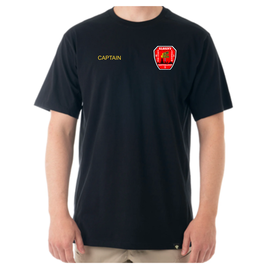 Men's Tactix Cotton Short Sleeve T-shirt-Captain South End City Scape