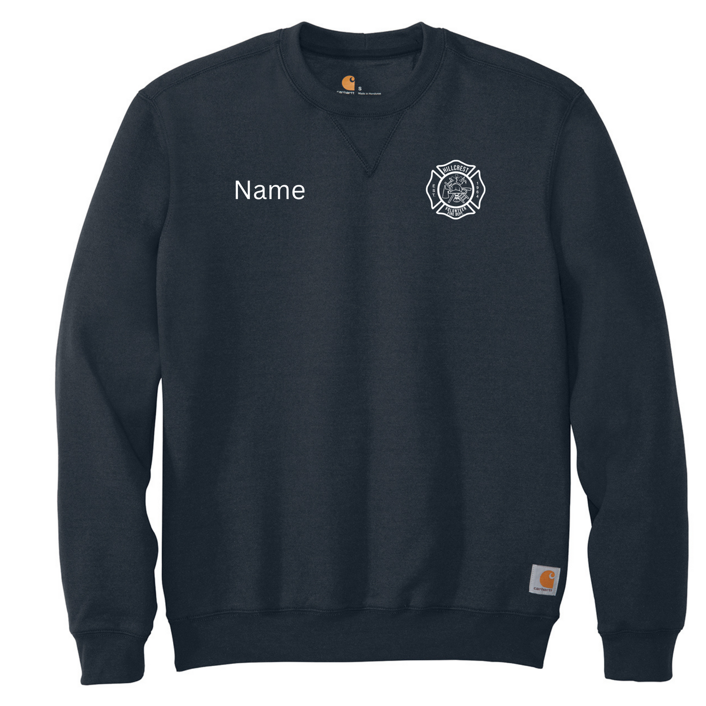 Carhartt Midweight Crewneck Sweatshirt with Name