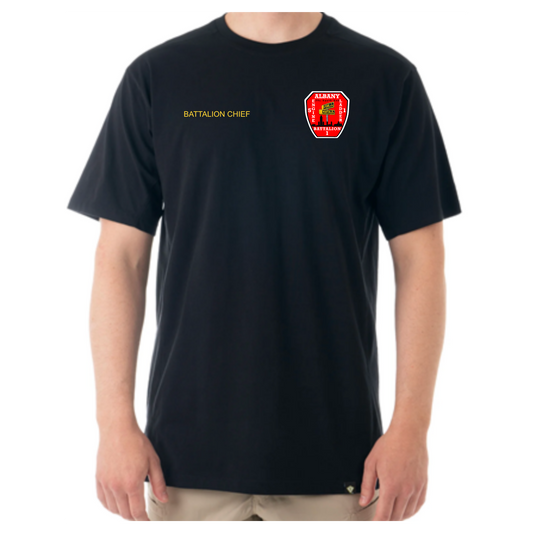 Men's Tactix Cotton Short Sleeve T-Shirt-Battalion Chief