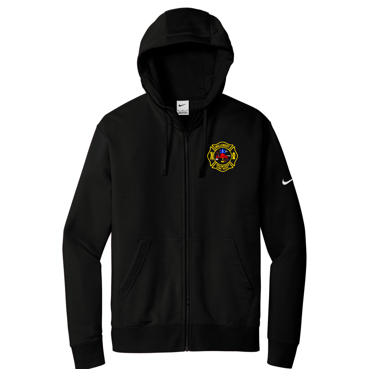 Nike Club Fleece Full Zip Hoodie, No Name