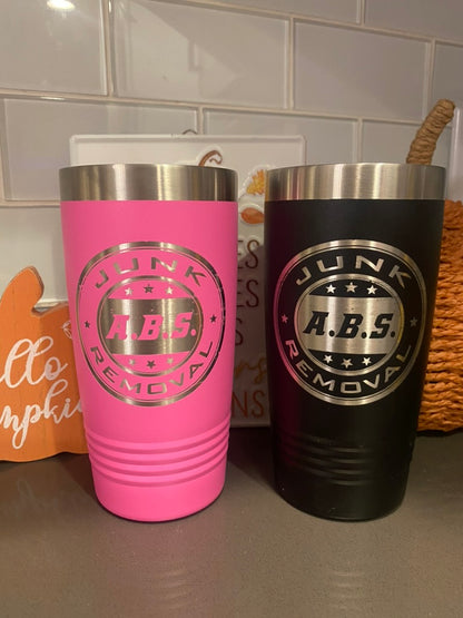 20oz Powder Coated Tumbler