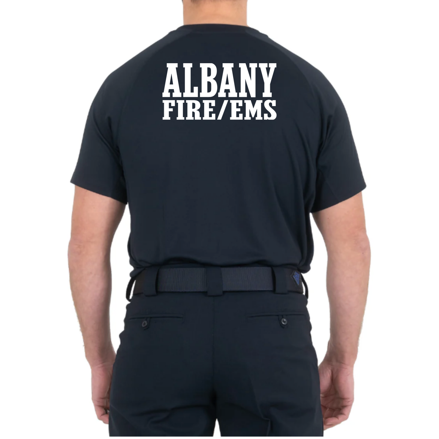 Men's Performance Short Sleeve T-shirt-Firefighter