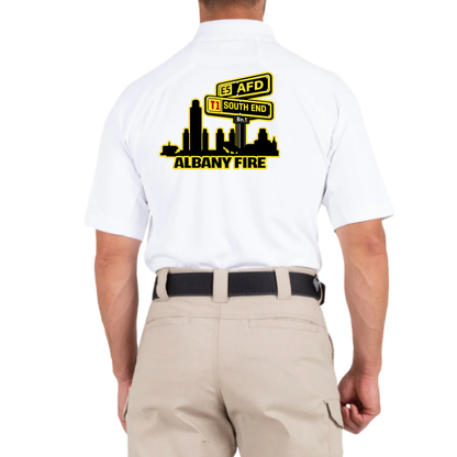 First Tactical Performance Short Sleeve Polo-Battalion Chief South End City Scape
