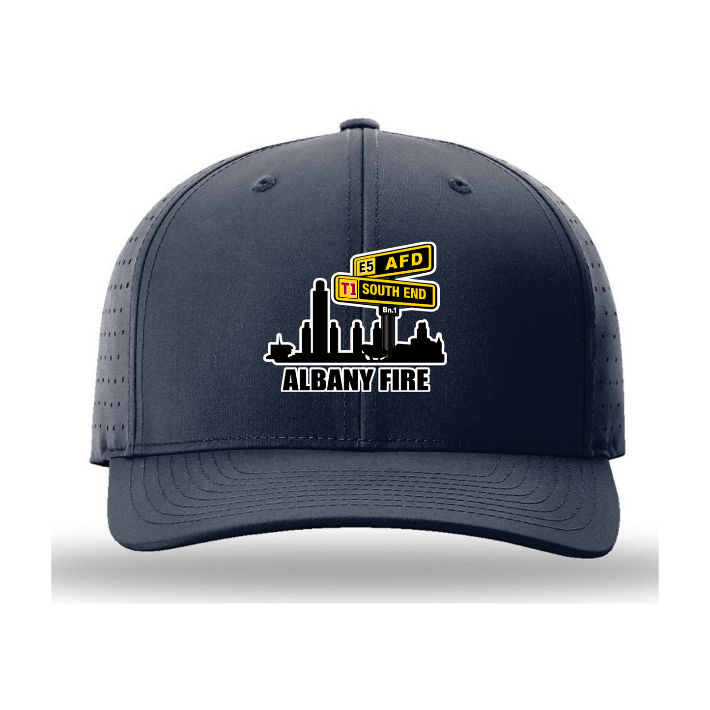 Richardson Laser Perf R-Flex Snapback-White South End City Scape