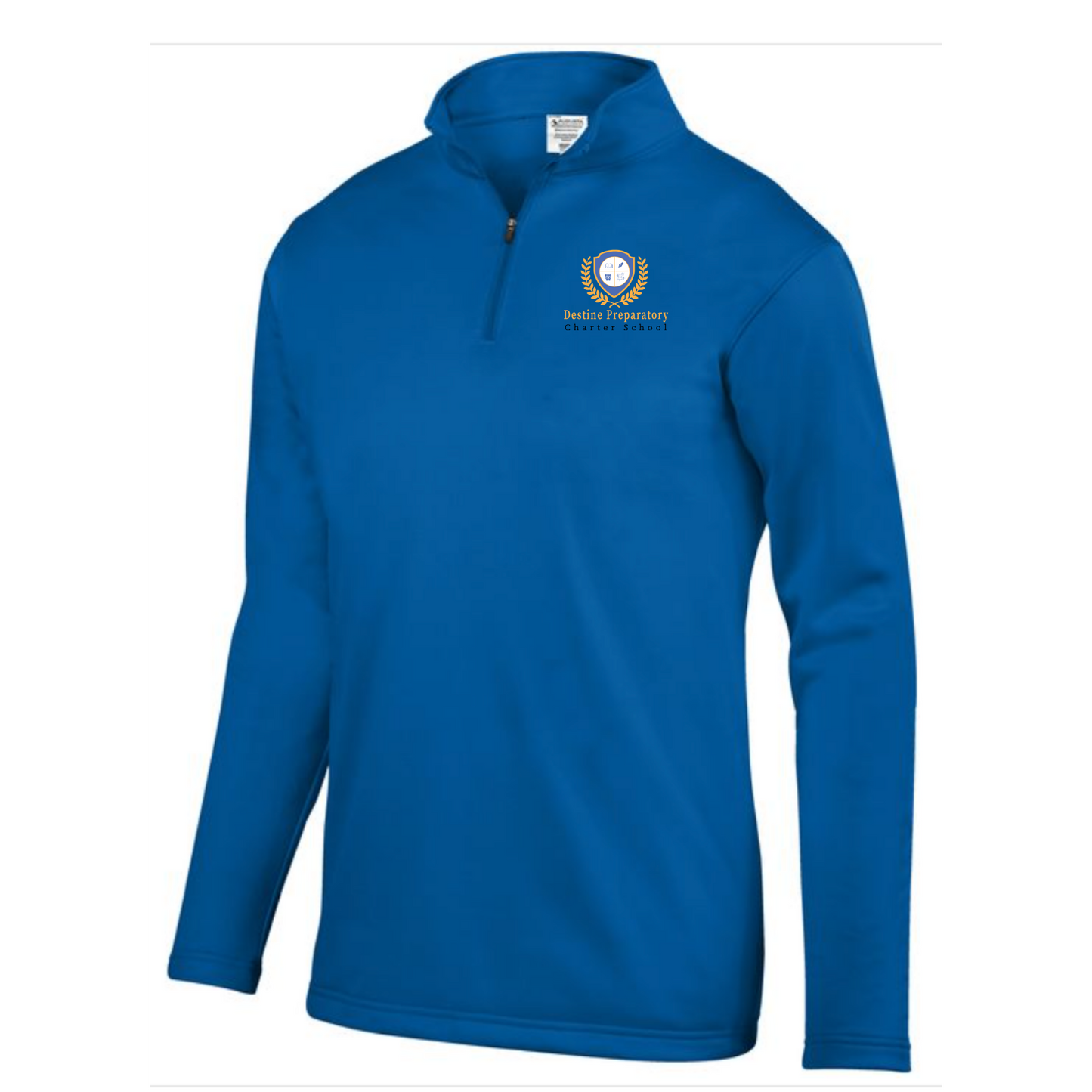 Augusta Sportswear Men's Wicking Fleece Quarter-Zip Pullover