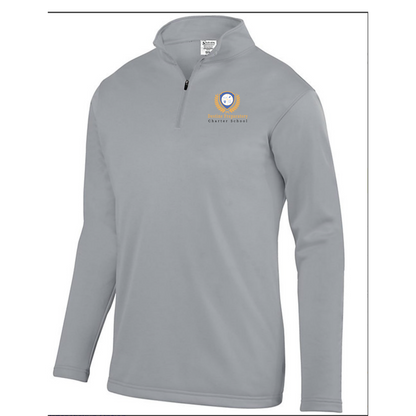 Augusta Sportswear Men's Wicking Fleece Quarter-Zip Pullover