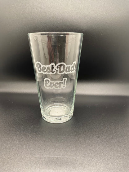 16oz Pint Glass