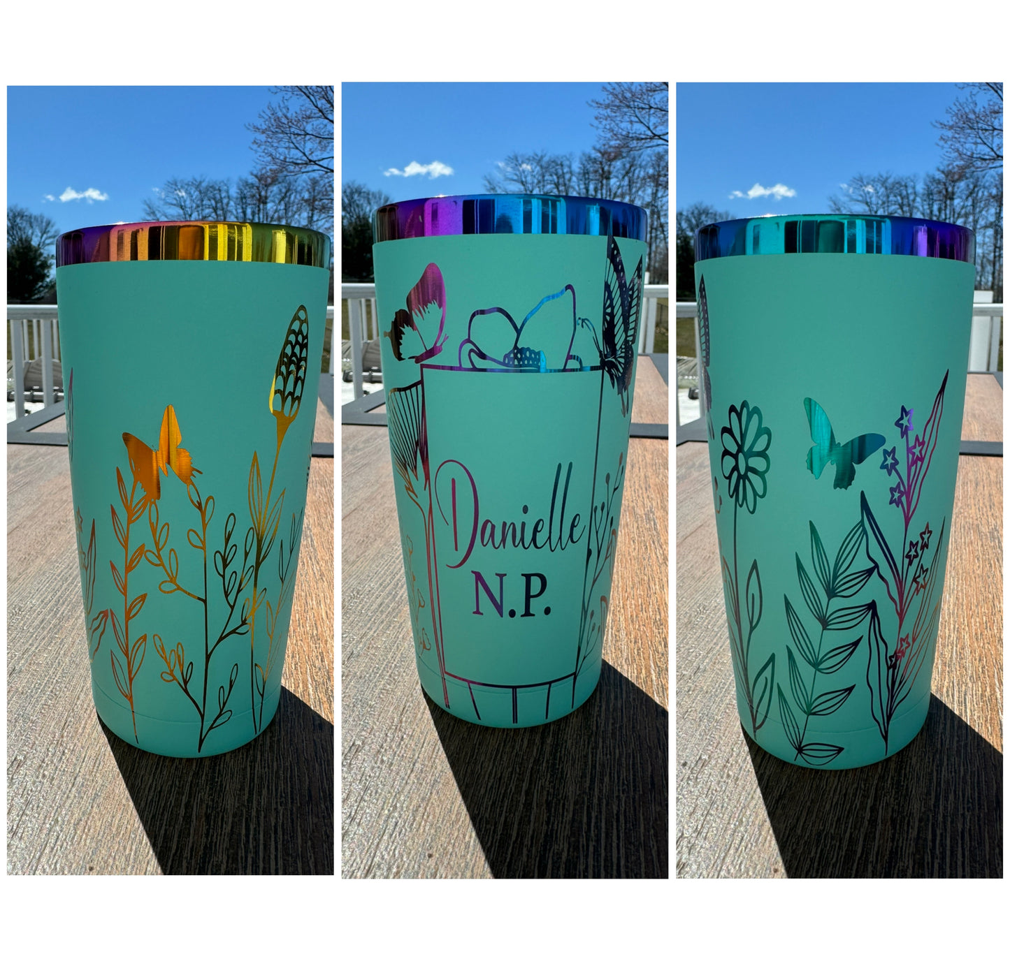 20oz Rainbow Tumbler