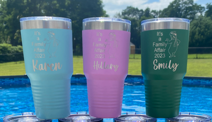 30oz Powder Coated Tumbler