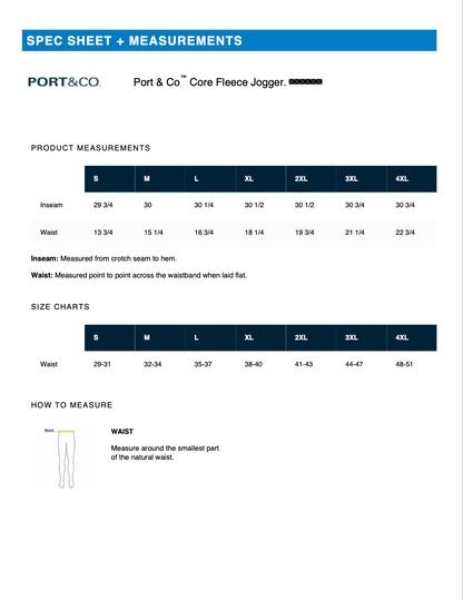 Rebels Team Logo Core Fleece Jogger