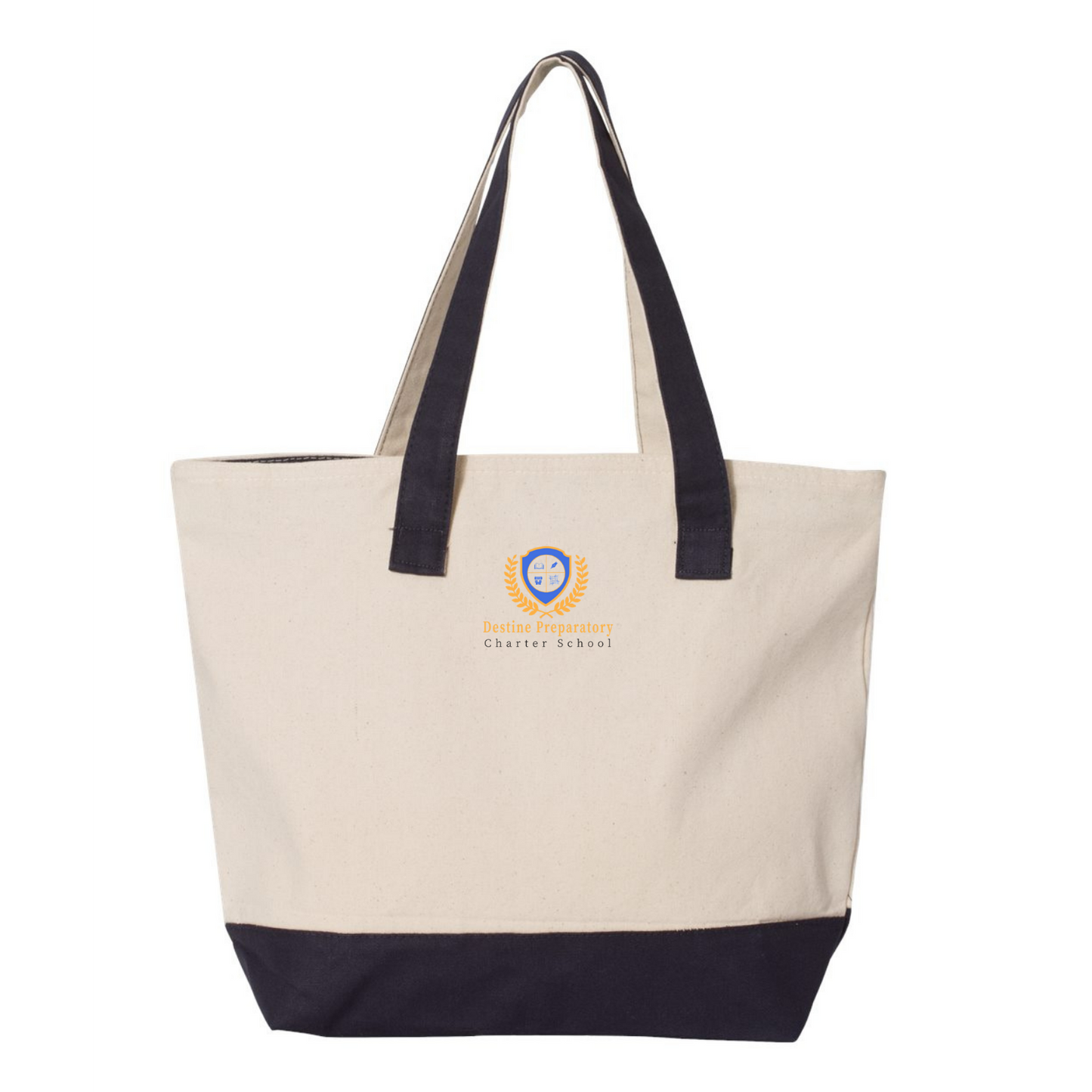 Q-Tees - 19L Zippered Tote without Name