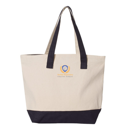 Q-Tees - 19L Zippered Tote without Name